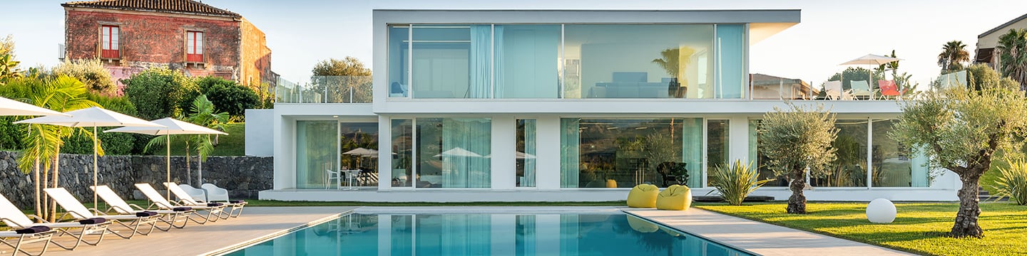 Contemporary villas in Sicily